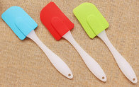 Heat Resistance Personalized Silicone Spatula With PP Material Frosted Handle 7 Inches