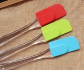 Wholesale Food Grade Non Stick Silicone Spatula With ABS Material Handle(Small size)