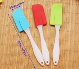 7.5 Inches Detachable Silicone Spatula With PP Material Frosted Handle(Small size)