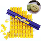 Hot Sale FDA Standard Food Grade Alphabet Numblers Cookie Biscuit Stamp Cutter Decorative