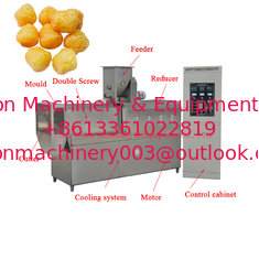 China Autoamtic corn ball making plant fast food puff snacks ring making machine production line supplier