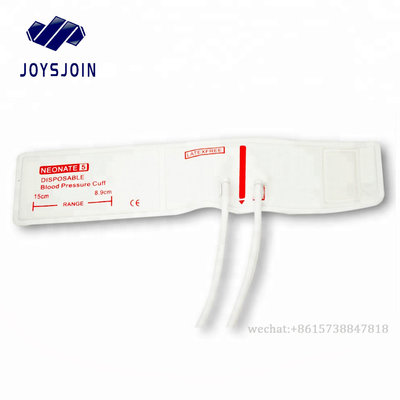 China disposable NIBP cuff neonate medical blood pressure cuff dual/single tobe supplier