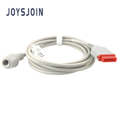 China GE Marquette IBP cable to Edward transducer adapter cable for patient monitor supplier