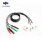 For DIN holter 3 lead ECG cable ,AHA TPU material patient cable for ecg machine supplier
