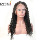 Wholesale price cuticle aligned hair kinky curly human hair wigs lace front wig