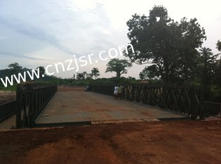 China Steel Bailey Bridge Model ZB200 High grade steel with Double Lane,Painted or Galvanized supplier