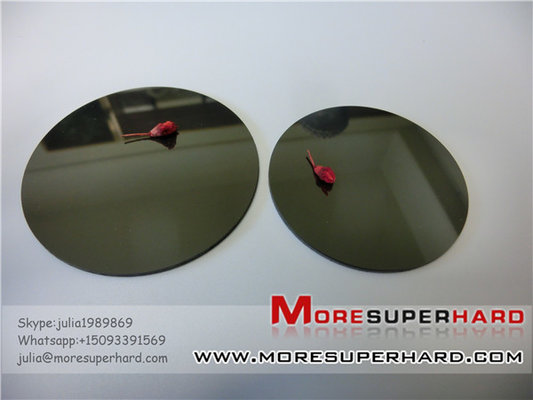 China 51mm&amp;58MM PCD cutting tool blanks,round shape PCD wafers for cutting aluminum-julia@moresuperhard.com supplier