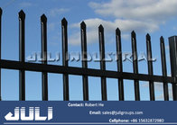 powder coated tubular security fencing, powder coating tubular primeter security fence