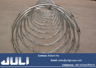 sprial concertina galvanized razor wire with 65mm blade length