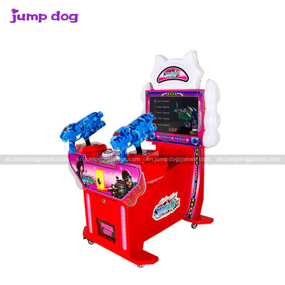 China Two Player Indoor Amusement Kids Gun Shooting Game Machine for Sale supplier