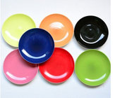 11" Color Glazed Dinner Plate European-style