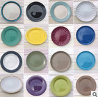Supply All Kinds Of Color Glazed Dinner Plate