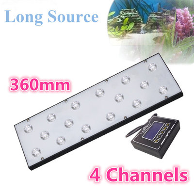 China 40W 14inch Programmable and 4 Channels Freshwater LED Aquarium Lighting supplier