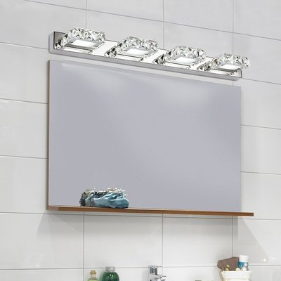 China 12W Warm White LED Bathroom Crystal Mirror Light supplier