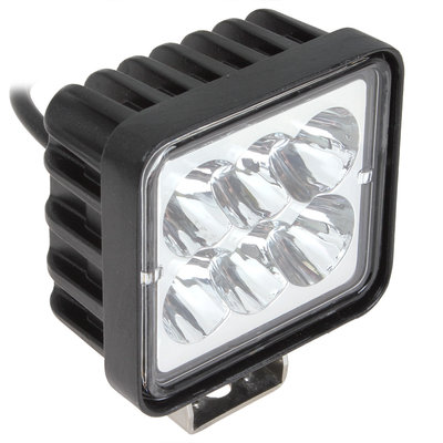 China 3 Inch 12V / 24V 18W Waterproof 6000K Off road LED Work light for Tractor Boat 4WD Offroad supplier