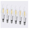 Hot sale high lumens E12 2W Candelabra LED Filament Candle Light Bulb supplier