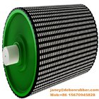 2018 hot selling Conveyor belt drum roller rubber pulley ceramic lagging
