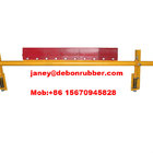 Conveyor components: conveyor belt cleaner plow and polyurethane blade