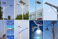 led solar street light pole street lamp posts/outdoors poles lamp