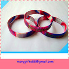 1/2 inch swirl colors silicone bangles