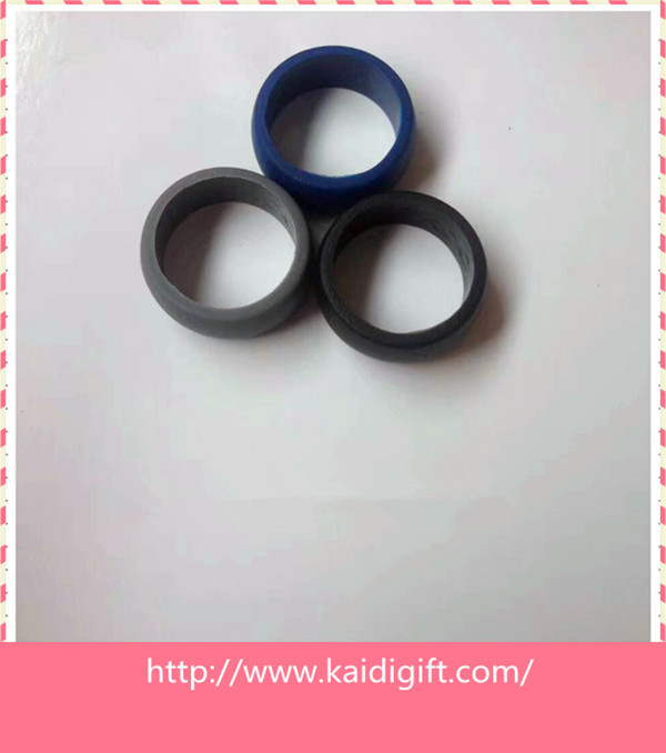 Blank silicone custom silicone finger rings
