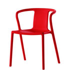 large size armrest polypropylene plastic chair