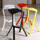 colorful stackable pp plastic bar stool