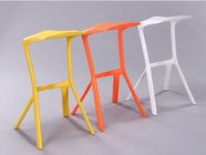 colorful stackable pp plastic bar stool