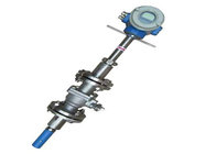 Ball valve insertion inserted type sewage flow meter flanged connection