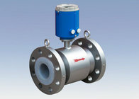 integrate type electromagnetic flow meter with PTFE lining flanged connection