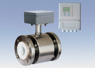 remote type electromagnetic flow meter with PTFE lining flanged connection