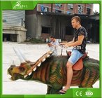 CE approved vivid electric walking dinosaur ride for kids