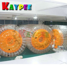 China Transparent water roller ball water game Aqua fun park water zone KZB007 supplier