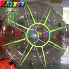 China Fluorescent water ball,TIZIP zipper ball, water game Aqua fun park water zone KWB003 supplier