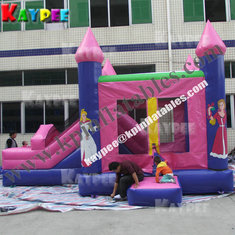 China KCB057 Princess combo ,inflatable combo game,princess bouncer with slide obstacle supplier