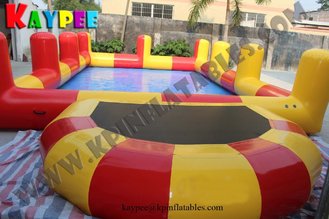 China Inflatable pool with pillar,water pool,water pool with trampoline KPL011 supplier