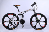 Factory price OEM 6 spoke mag alloy wheel Shimano 21/24/27/30 speed aluminium alloy chinese folding MTB bicycle