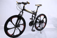 High quality OEM 6 spoke mag one wheel Shimano 21 speed black aluminium folding hummer mountain bicycle