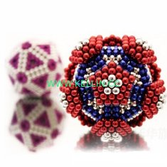 Kellin Neodymium Magnetic Ball Colorful Magnetic Sculpture Balls for Intelligence Development and Stress Relief