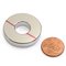Kellin Neodymium Magnet Ring N Pole or S Pole Marked Magnetic Ring Magnetized through Thickness