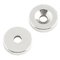 Kellin Neodymium Magnet Disc with Countersunk 1.26" D x 0.2" T Magnetic Tool Holder