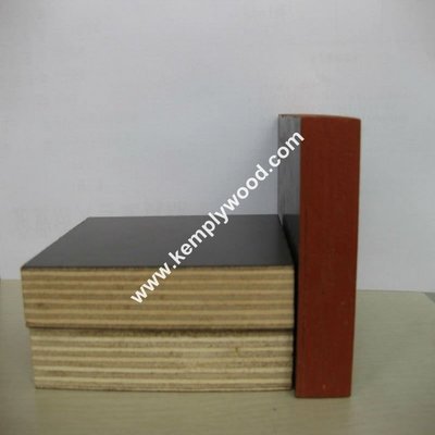 Combi core marine film faced plywood for timber formwork , poplar core, hardwood core, birch core film faced plywood