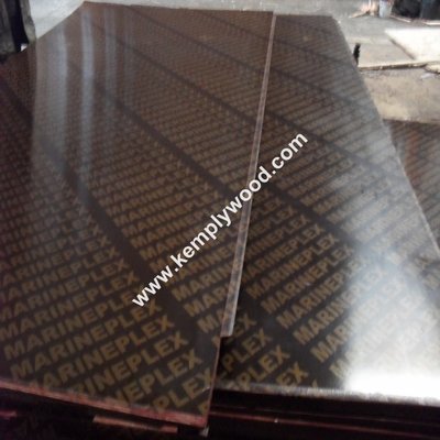18mm finger joint core one time hot pressed film faced plywood, cheap construction shuttering plywood