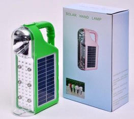 China Quality LED Solar Energy Light with Solar panels Poly 6V*1W and Lead acid battery 4V/3200MAH supplier