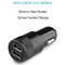 Smart IC car charger 5V2.1A knurled dual USB car charger   Fire circuit board supplier