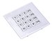 IP68 waterproof stainless steel brushed metal keypad with 16 key buttons for rugged telephone set supplier