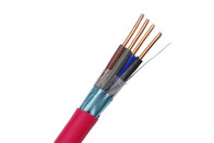China Control Circuits 18 AWG Fire Alarm System Cable with PVC Insulation Riser Non Plenum manufacturer