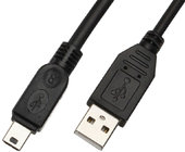 China USB 2.0 CMR Digital Camera Cable Gold Flash Contact Molded Type  Black PVC 45P manufacturer