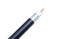 China QR320 JCA Trunk Coaxial Cable with Welded Aluminum Shield for Black CATV Network manufacturer