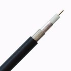 China Low Loss 200 with TC Braiding PVC Jacket 50 Ohm Signal Coaxial Cable Black for GPS company